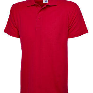 Childrens Classic Poloshirt - Red, 2 Yrs