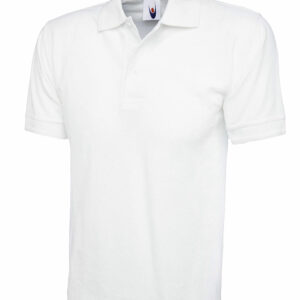 Uc104 Wh H 2 Scaled Ultimate Cotton Poloshirt – White, XS