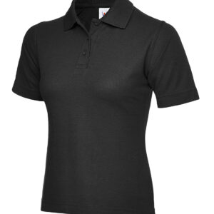 Ladies Classic Poloshirt - Black, XS