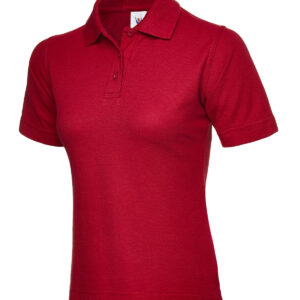 Ladies Classic Poloshirt - Red, XS