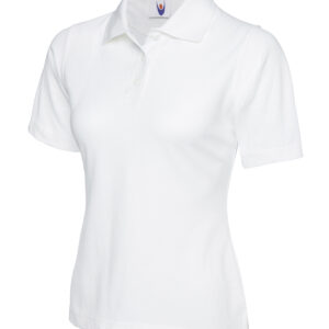 Ladies Classic Poloshirt - White, XS