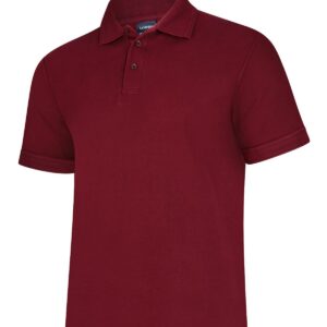 Deluxe Poloshirt - Maroon, XS