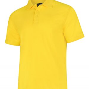 Deluxe Poloshirt - Yellow, XS