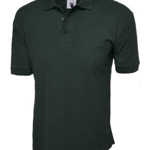 Classic Cotton Poloshirt - Bottle* Green, XS
