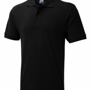 Uc114 Bk H 2 Scaled Men’s Ultra Cotton Poloshirt – Black, XS