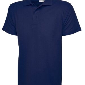 Mens Active Cotton Poloshirt - French Navy, XS