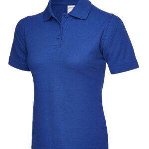 Ladies Active Cotton Poloshirt - Royal, XS