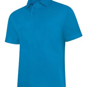 Ladies Active Cotton Poloshirt - Sapphire, XS