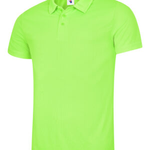 Mens Ultra Cool Poloshirt - Electric Green, XS