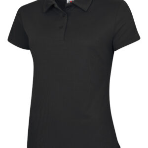 Ladies Ultra Cool Poloshirt - Black, XS