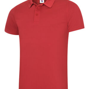 Mens Ultra Cool Workwear Poloshirt - Red, XS