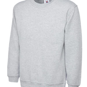 Classic Sweatshirt - Heather Grey, XS
