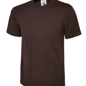 Classic T-shirt - Brown, XS