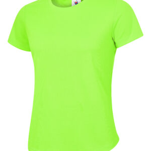 Ladies Ultra Cool T-Shirt - Electric Green, XS