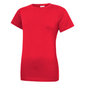 Ladies Classic T-Shirt - Red, XS
