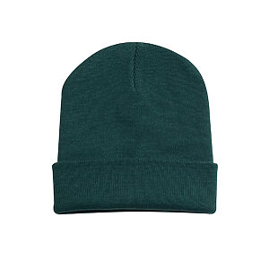 Heavyweight Cuffed Beanie - Bottle* Green, ONE