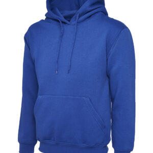 Classic Hooded Sweatshirt - Royal, XS