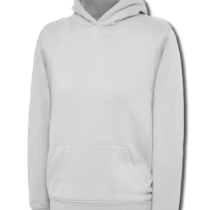 Childrens Classic Hooded Sweatshirt - White, 2 Yrs