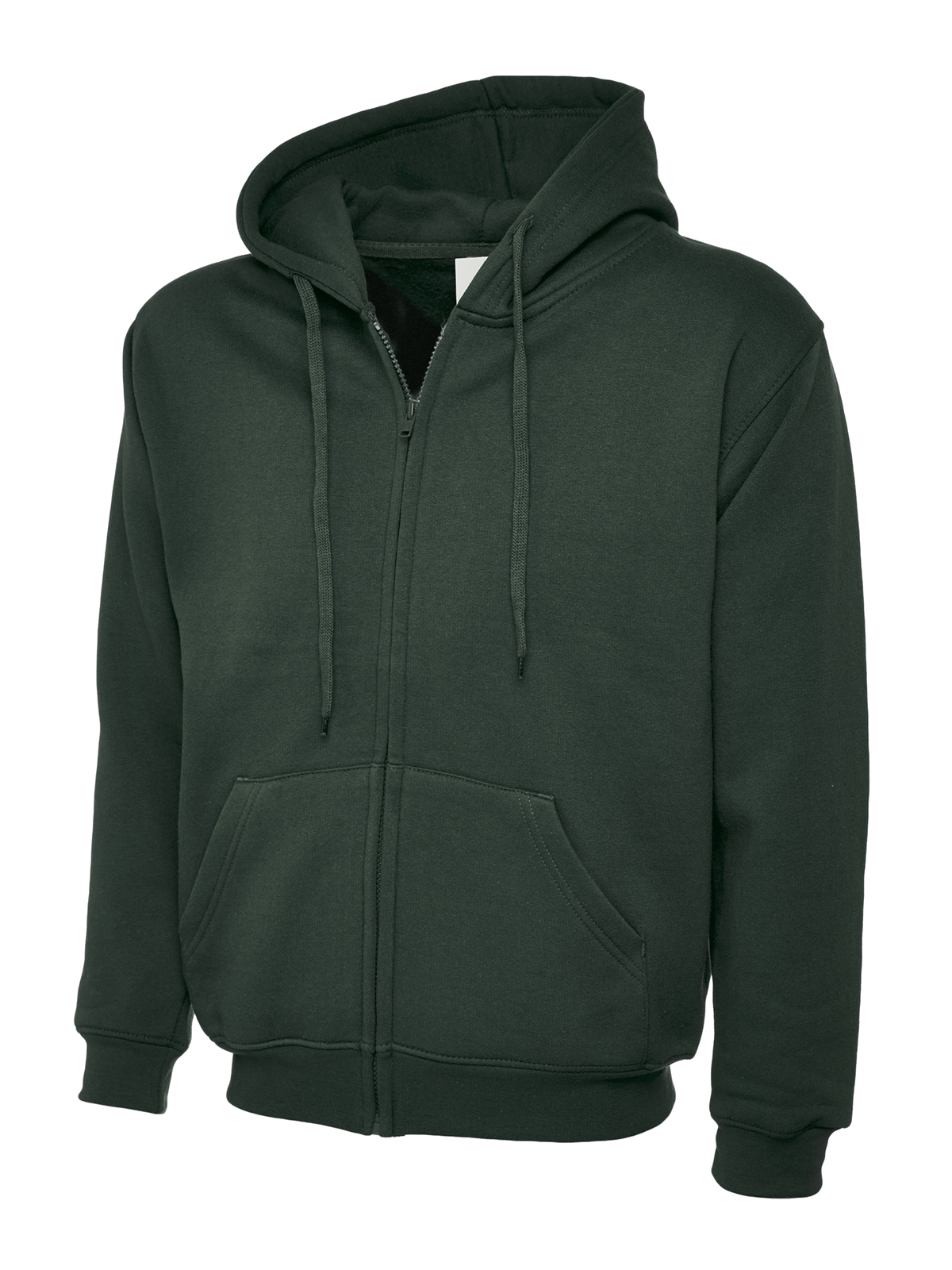 Adults Classic Full Zip Hooded Sweatshirt - Image 2