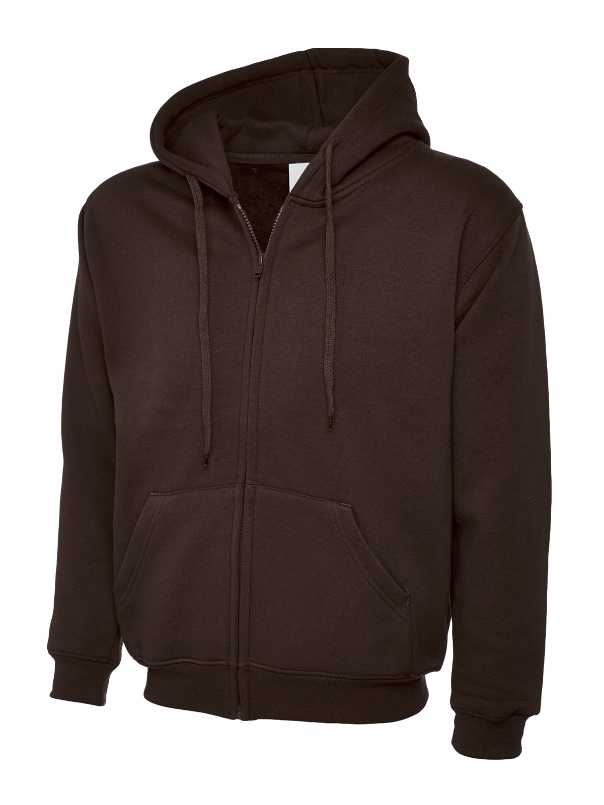 Adults Classic Full Zip Hooded Sweatshirt - Image 3