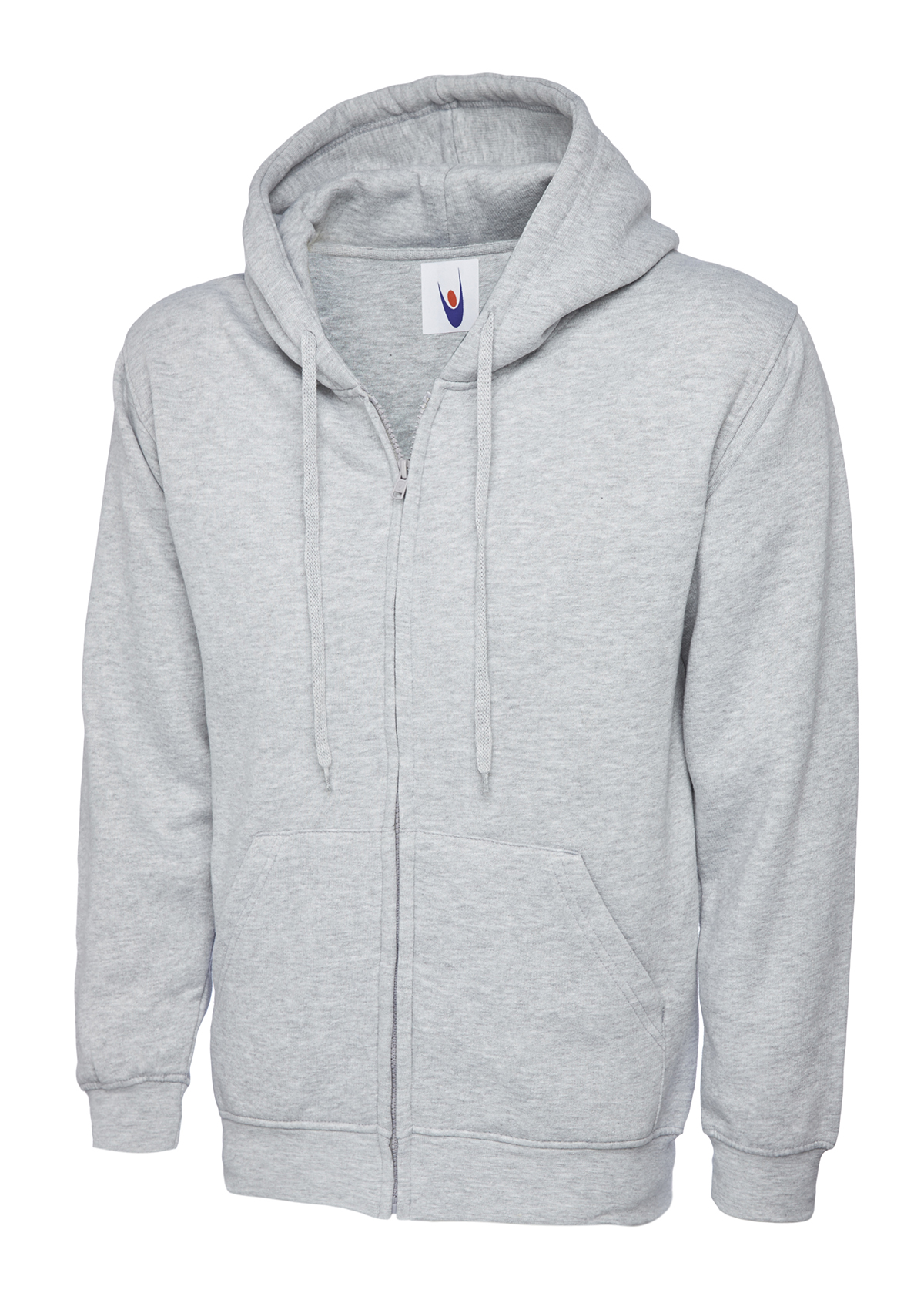 Adults Classic Full Zip Hooded Sweatshirt - Image 5