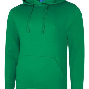Deluxe Hooded Sweatshirt - Kelly Green, XS