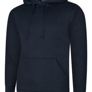 Deluxe Hooded Sweatshirt - Navy, XS