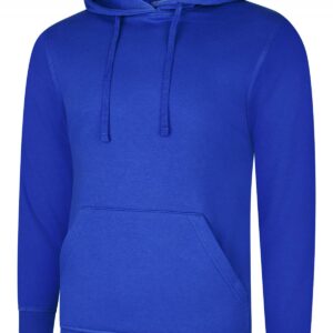 Deluxe Hooded Sweatshirt - Royal, XS