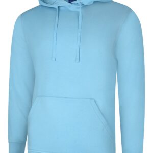 Deluxe Hooded Sweatshirt - Sky, XS