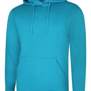 Deluxe Hooded Sweatshirt - Sapphire Blue, XS