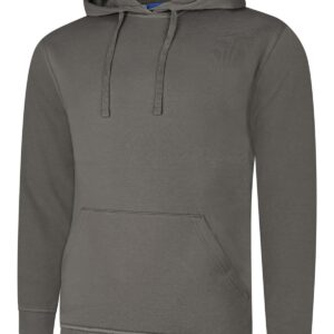 Deluxe Hooded Sweatshirt - Steel* Grey, XS