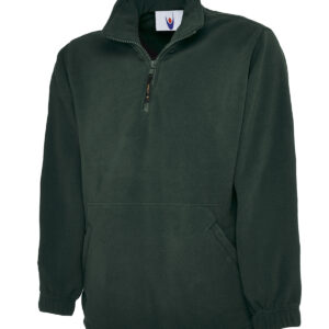 Classic 1/4 Zip Fleece Jacket - Bottle* Green, XS