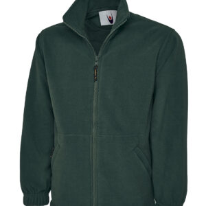 Classic Full Zip Fleece Jacket - Bottle* Green, XS