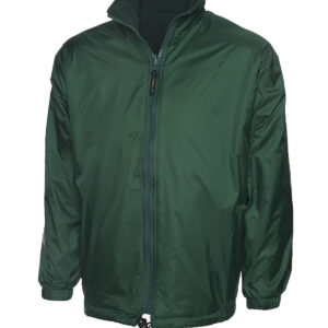 Classic Reversible Fleece Jacket - Bottle* Green, XS