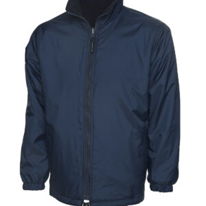 Classic Reversible Fleece Jacket - Navy, XS
