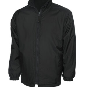 Childrens Reversible Fleece Jacket - Black, 2 Yrs