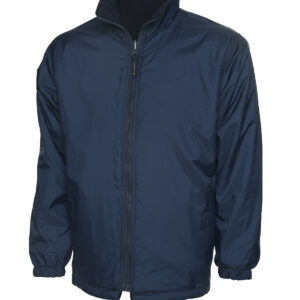 Childrens Reversible Fleece Jacket - Navy, 2 Yrs