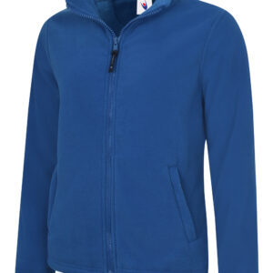 Ladies Classic Full Zip Fleece Jacket - Royal, XS