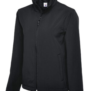 Classic Full Zip Soft Shell Jacket - Black, XS