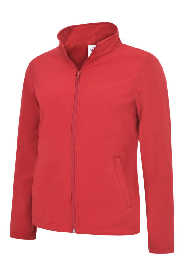 Ladies Classic Full Zip Soft Shell Jacket - Image 8