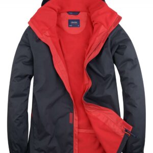 Deluxe Outdoor Jacket - Navy/Red, XS