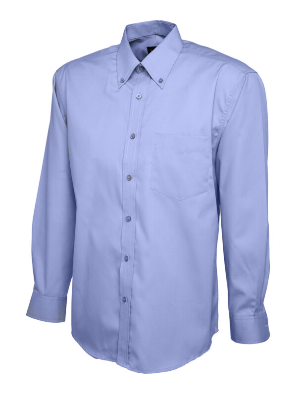 Mens Pinpoint Oxford Full Sleeve Shirt - Image 14