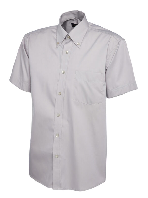 Mens Pinpoint Oxford Half Sleeve Shirt - Image 26
