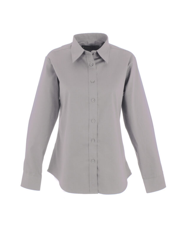 Ladies Pinpoint Oxford Full Sleeve Shirt - Image 38