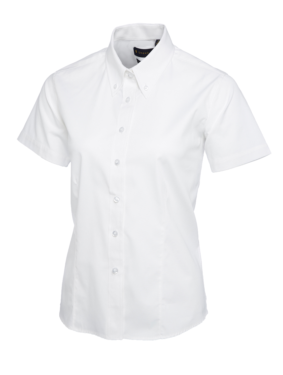 Ladies Pinpoint Oxford Half Sleeve Shirt - Image 47