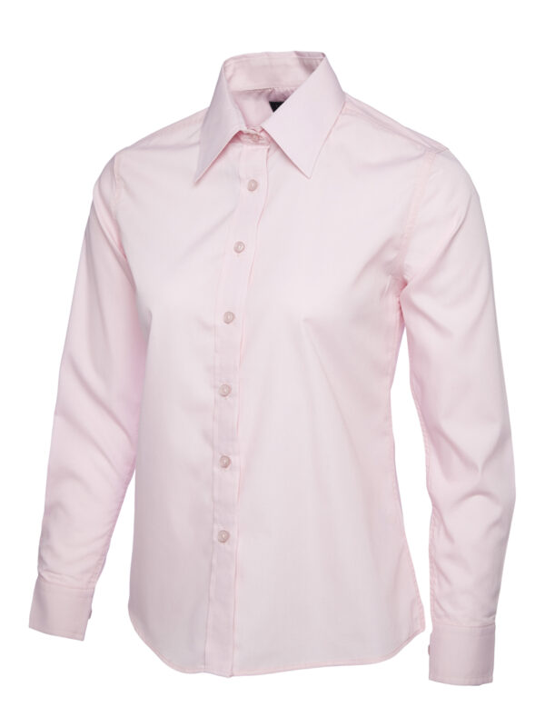 Ladies Poplin Full Sleeve Shirt - Image 47