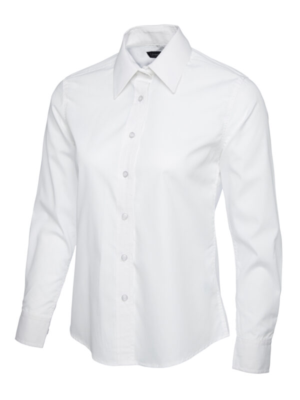 Ladies Poplin Full Sleeve Shirt - Image 74