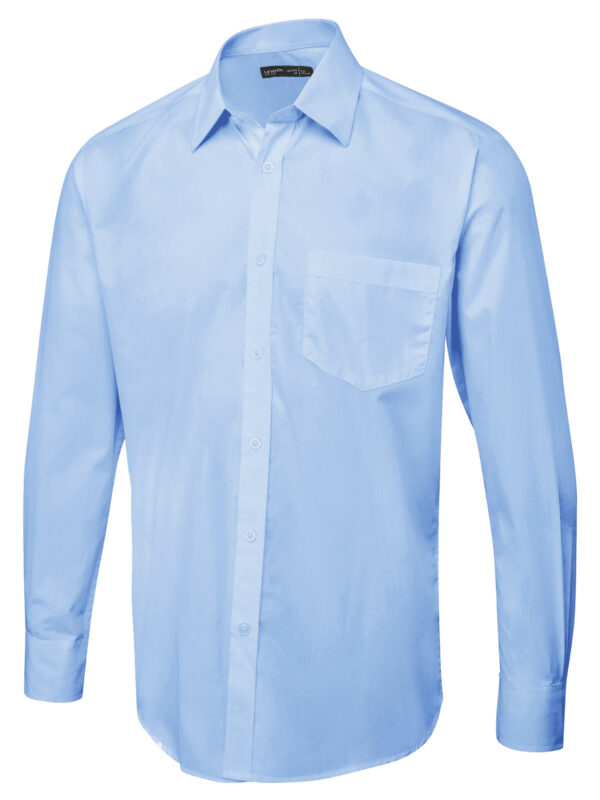 Men's Long Sleeve Poplin Shirt - Image 2