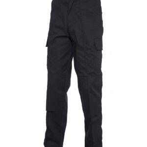 Cargo Trouser with Knee Pad Pockets Regular - Black, 28