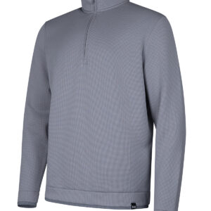 UA storm sweaterfleece QZ LB - Steel, S